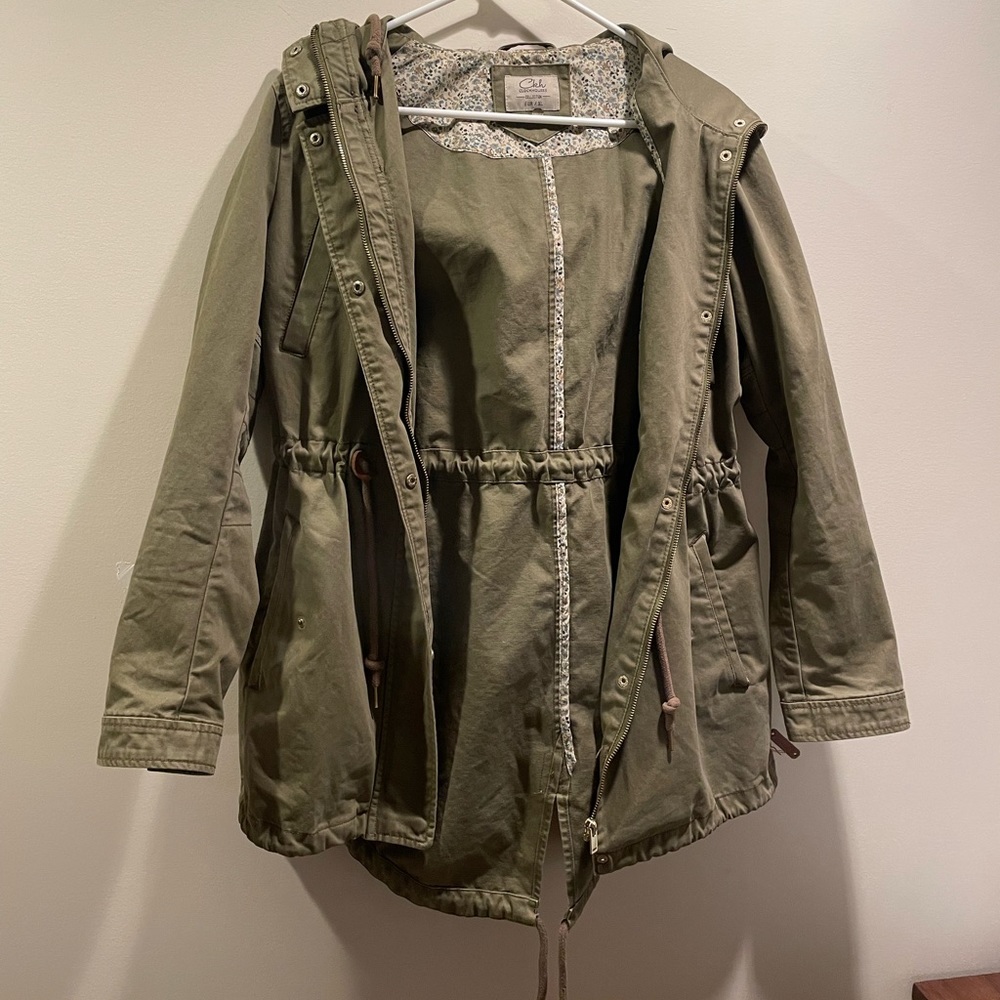 Forest Green Fall Jacket